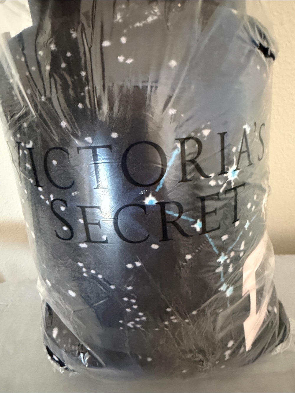 Victoria's Secret Black Star Speckle Pajama Set